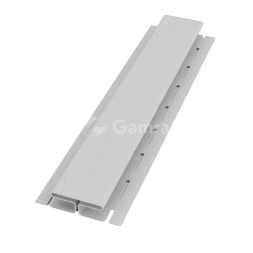 PODSUFITKA GAMRAT LISTWA PVC typu H (dł. 3mb/szt.) BIAŁY (RAL 9010)
