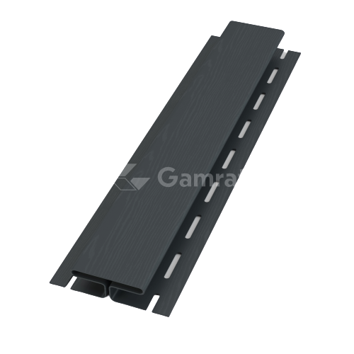 PODSUFITKA GAMRAT LISTWA PVC typu H (dł. 3mb/szt.) GRAFIT (RAL 7016)