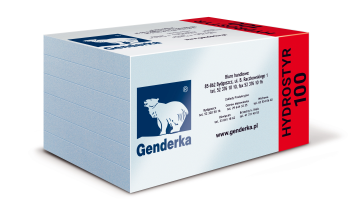 HYDROSTYR 100 036 gr.150mm (0,28m3/op.=1,88m2/op.=4płyty) 1000x500 FREZ