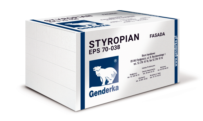 STYROPIAN EPS  70-038 FASADA gr.200mm (0,3m3/op.=1,5m2/op.)