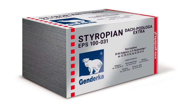 STYROPIAN EPS 100-031 DACH/PODŁOGA