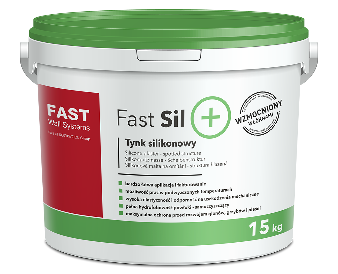 TYNK SILIKONOWY FAST SIL+ BARANEK /wzmocniony włóknami/