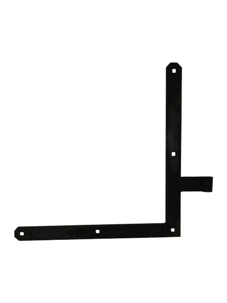 Zawias pasowy kątowy zwykły 400mm x 400mm - lekki 