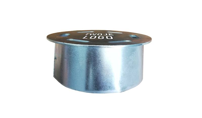 Wywietrznik studni kablowych ø 165mm x 80mm z logo - ocynkowany