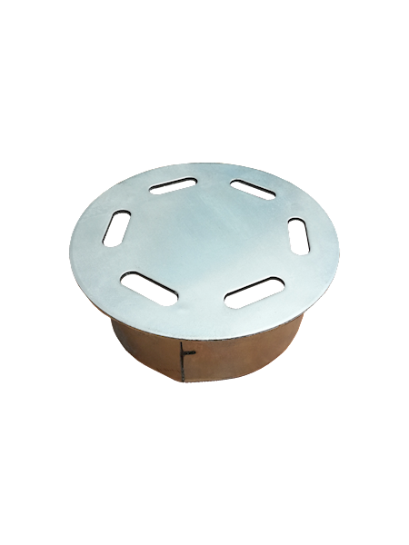 Wywietrznik studni kablowych ø 165mm x 80mm bez logo - ocynkowany