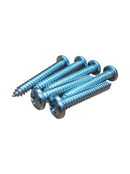 Wkręt do blach z łbem walcowym 6.3x45 - DIN 7981 C | ISO 7049 C - ocynk