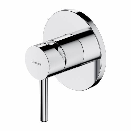 Bateria prysznicowa podtynkowa chrom