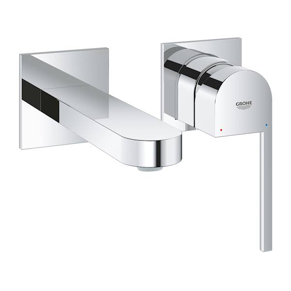 Grohe Plus bateria umywalkowa podtynkowa  1-uchwytowa 2-otworowa do baterii umywalkowej podtynkowej rozmiar M, zasięg wylewki 147 mm chrom