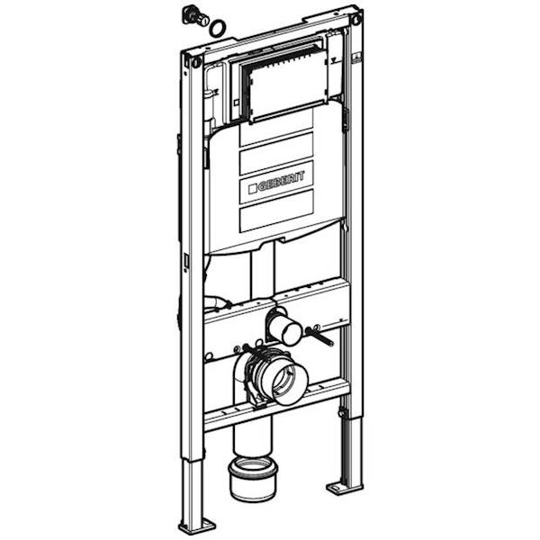 Zestaw podtynkowy  DUOFIX do wc (SIGMA) H112 GEBERIT UP320