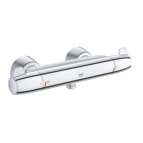 Bateria prysznicowa ścienna termostatyczna GROHE Grohtherm Special 2-uchwytowa 2-otworowa DN 15 chrom