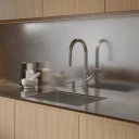 Omnires bateria kuchenna z wyciąganą wylewką Bend nikiel