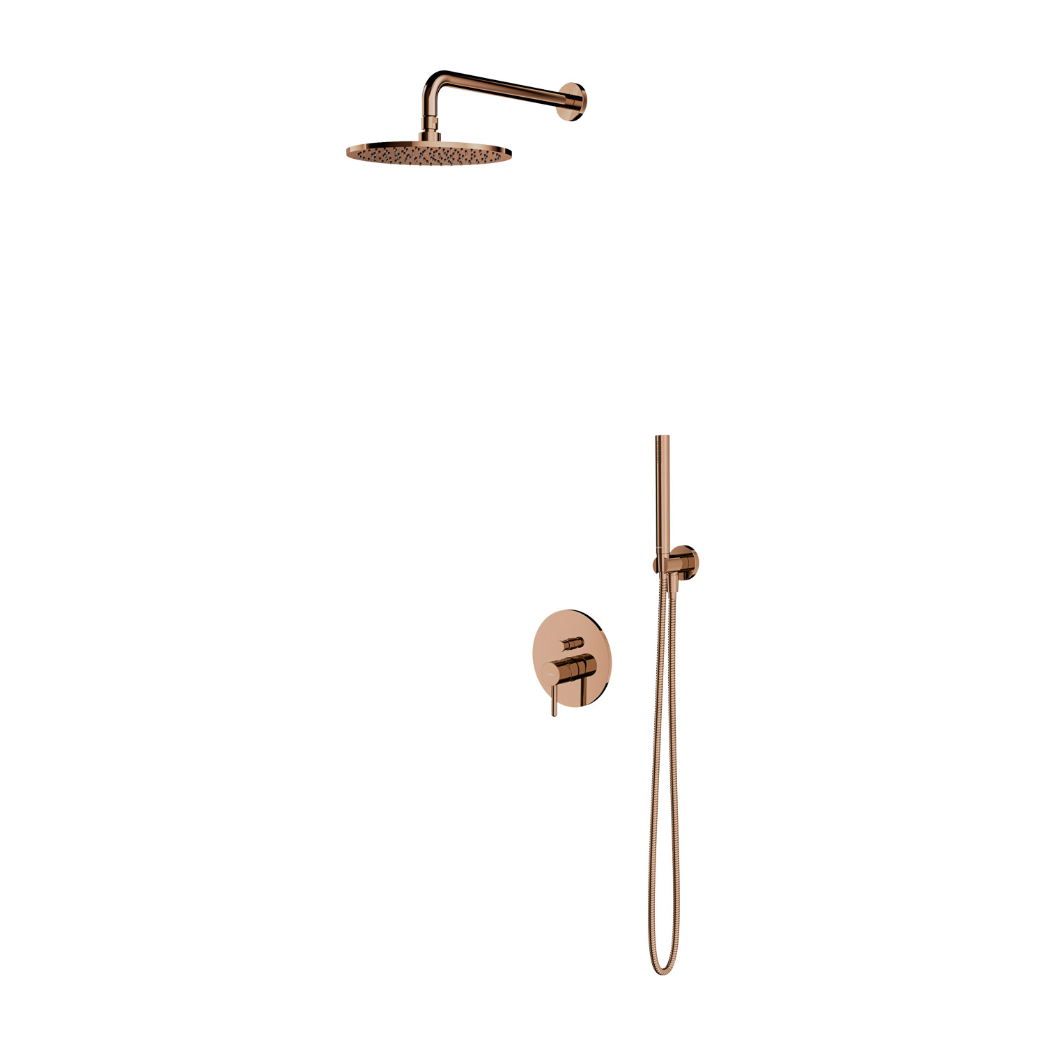 Omnires System prysznicowy podtynkowy miedź