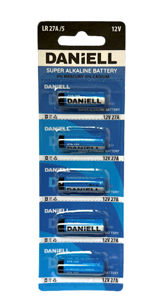 DANIELL BATERIA A27/MN27/5 szt.