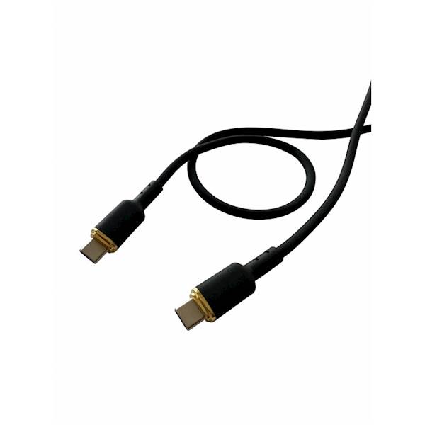 KABEL GSM PSC10C USB C-USB C 1m 60W/3A Sil.czarny