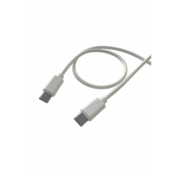 KABEL GSM PTC12B USB C-USB-C 60W/3A TPE 1,2m biały