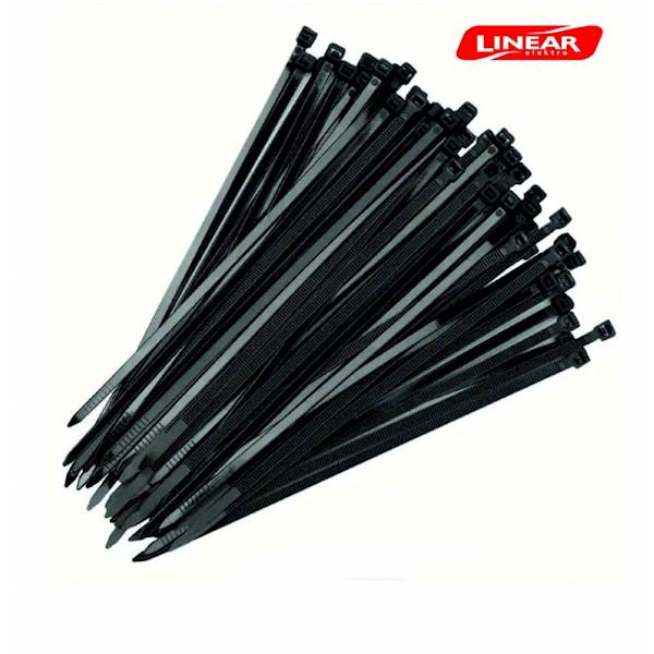 OPASKA ZACISKOWA 2,5x120mm CZARNA (op.100 szt)