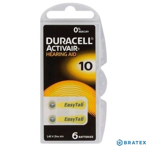DURACELL BAT.SŁUCHOWA ACITVAIR TYP 10/PR70/ 6szt.