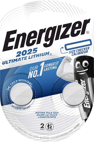 ENERGIZER BATERIA ULTIMATE LITHIUM CR2025/2 szt.