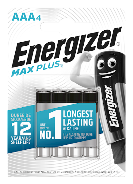 ENERGIZER BATERIA E92 MAX PLUS AAA LR03/4 szt.