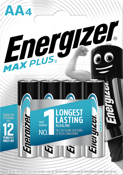 ENERGIZER BATERIA E91 MAX PLUS AA LR06/4 szt.