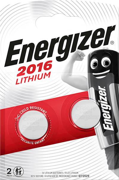 BATERIA ENERGIZER SPECJALISTYCZNA CR2016/2