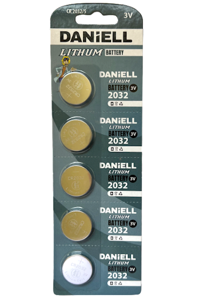 DANIELL BATERIA CR2032/5 szt.