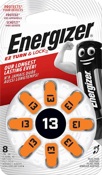 ENERGIZER BATERIA SŁUCHOWA TYP 13/PR48/ 8 szt.