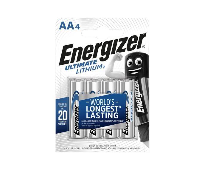 ENERGIZER BATERIA LITHIUM AA L91 /4 szt.