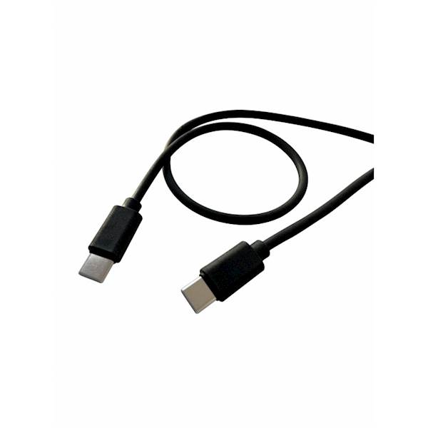 KABEL GSM PTC12C USB C-USB-C 60W/3A TPE 1,2m czarny
