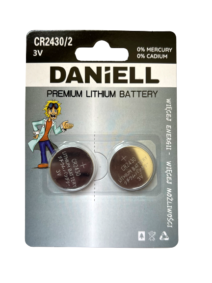 DANIELL BATERIA LITOWA PREMIUM CR2430/2 szt.
