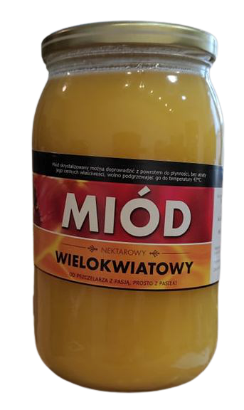Miód wielokwiatowy 1,2 kg