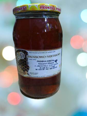 Miód nektarowo- spadziowy 1,2 kg