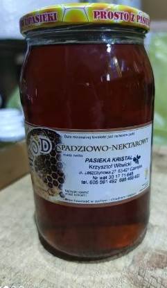 Miód nektarowo- spadziowy 1,2 kg
