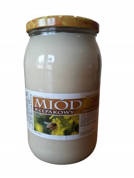 Miód Rzepakowy 1,2 kg