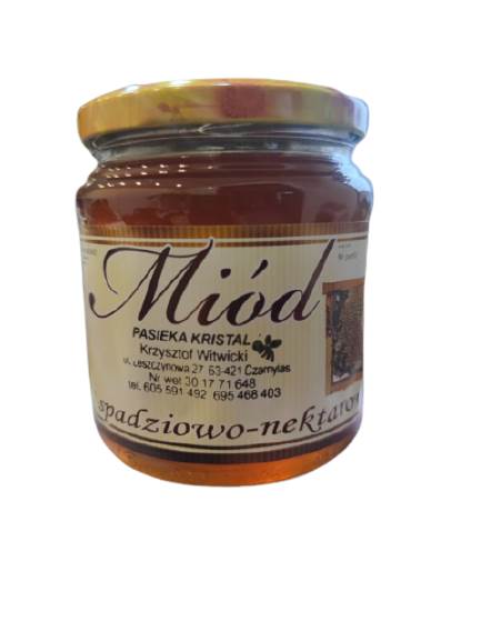 Miód nektarowo- spadziowy  610 g