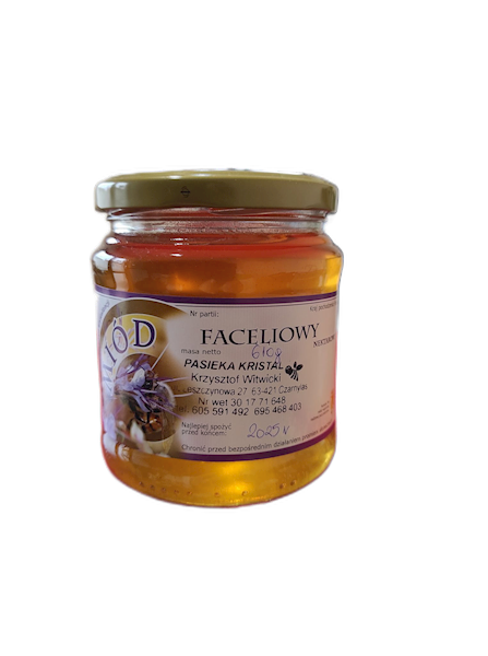 Miód Faceliowy 0,6 kg