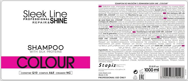 STAPiZ Szampon "SLEEK LINE - COLOUR" 1000ml