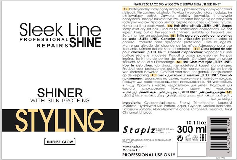 STAPiZ Nabłyszczacz "SLEEK LINE" 300ml