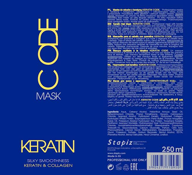 STAPiZ Maska CODE 250ml