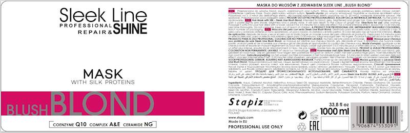 STAPiZ Maska BLUSH blond 1000ml