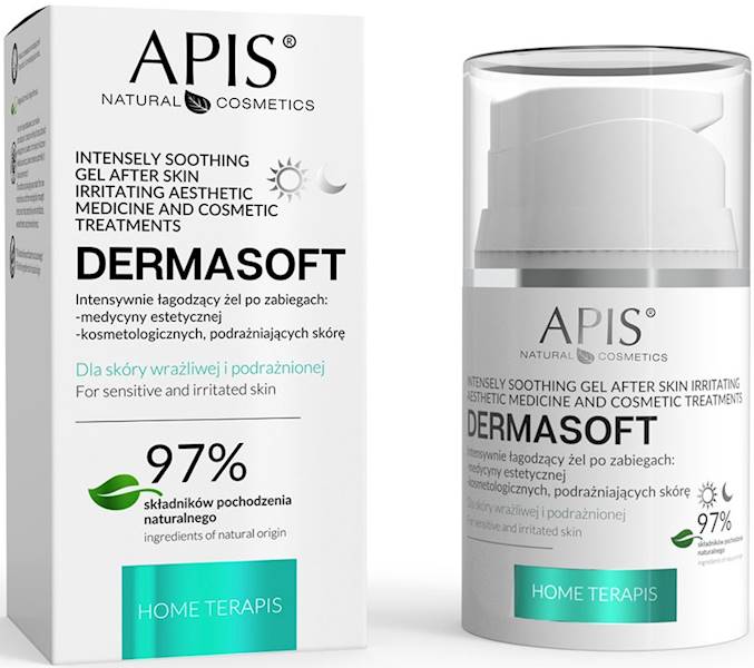 APiS Dermasoft łagodzący żel po zabiegach 50ml