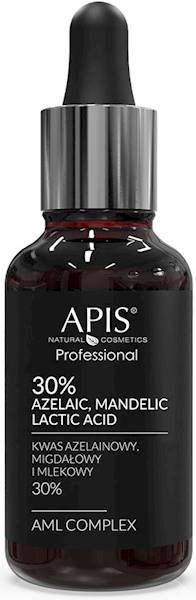 APiS Kwas azelainowy, migdałowy, mlekowy 30% 30ml