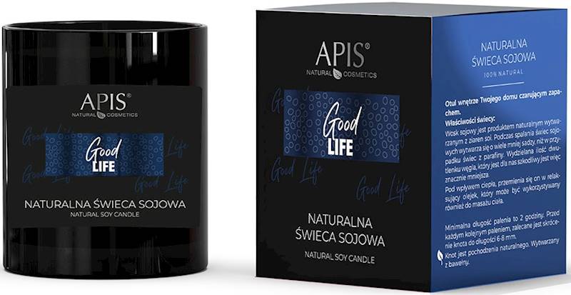 APiS Świeca sojowa Good life 250ml