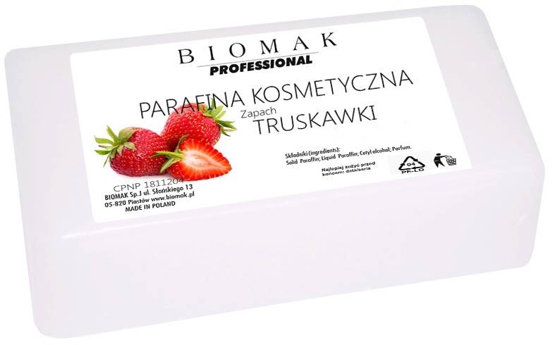 BiOMAK Parafina TRUSKAWKA 400ml