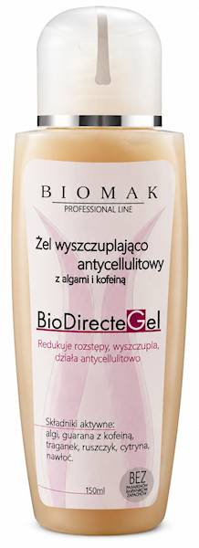 BiOMAK żel wyszczuplający-antycel. z KOFEINĄ 150ml