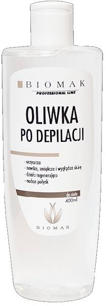 BIOMAK Oliwka po depilacji 400ml