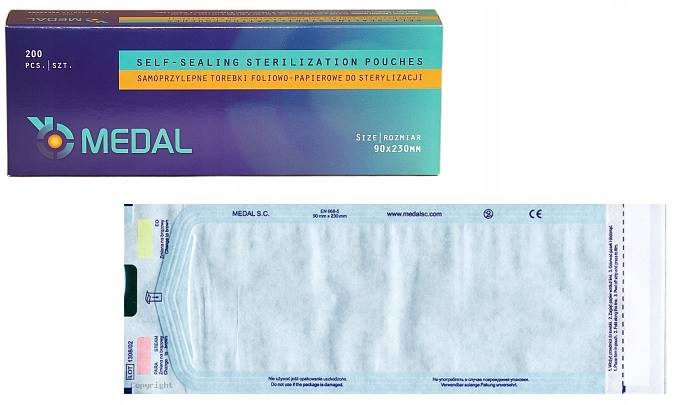 TOREBKI do sterylizacji w autoklawie 90x230 200szt