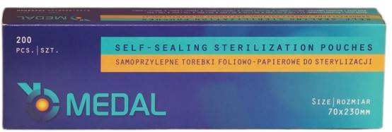 TOREBKI do sterylizacji w autoklawie 70x230 200szt