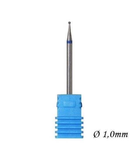 Frez diamentowy kulka do manicure 1,0