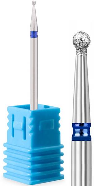 Frez diamentowy kulka do manciure 1,6